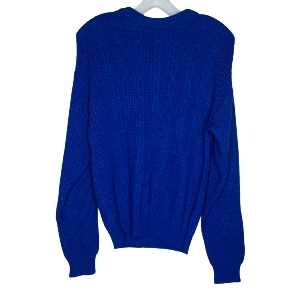 Vintage Acrylic Sweater Blue